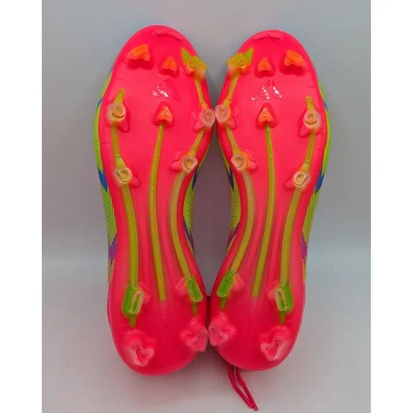 Adidas F50 Pro Mid FG Soccer Cleats Pink/Yellow IE1461 Women's Size 9/Men's 7.5